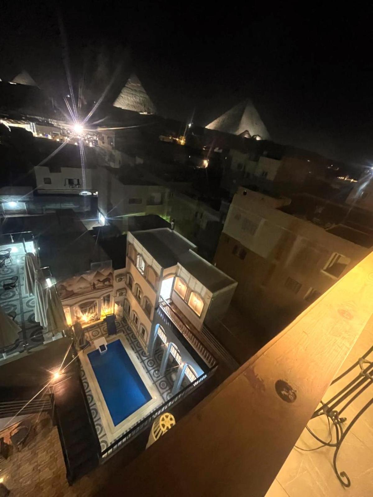 Nun Pyramids Inn Kafret el-Gabal Exterior foto
